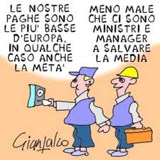 Discriminatorio taglio stipendi a manager pubblici ma non lasciare a secco gli italiani