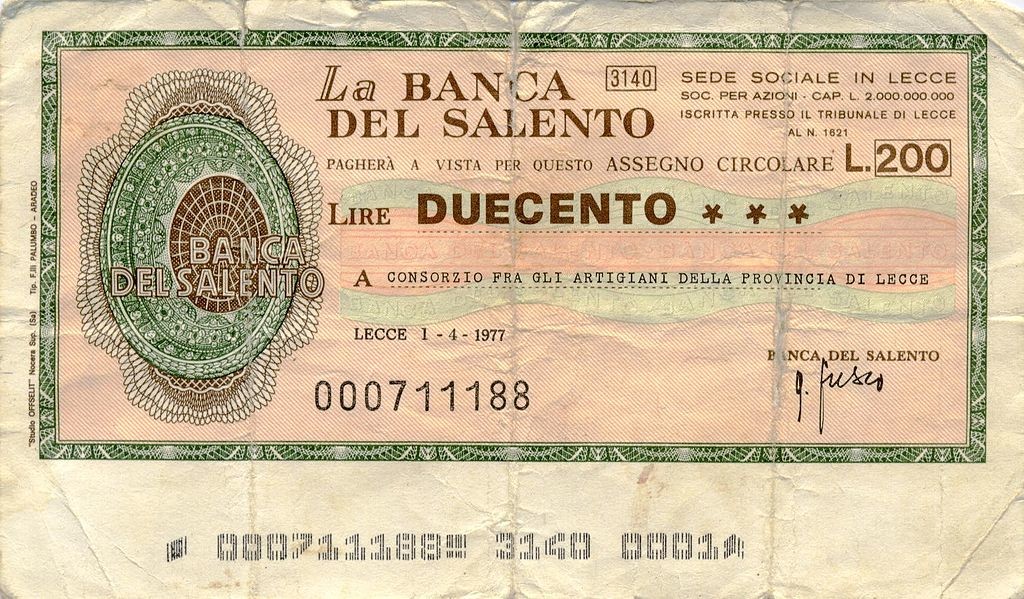 Post appuntamenti assegni illegali