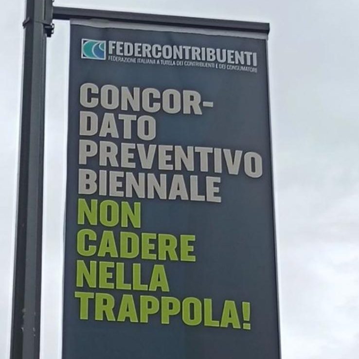 Fisco: la campagna informativa di Federcontribuenti sul CONCORDATO PREVENTIVO BIENNALE