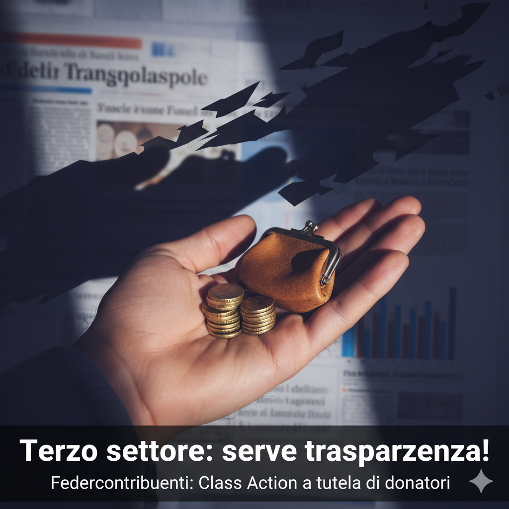 Troppe ombre sul mondo della donazioni serve trasparenza per tutelare imprese e privati