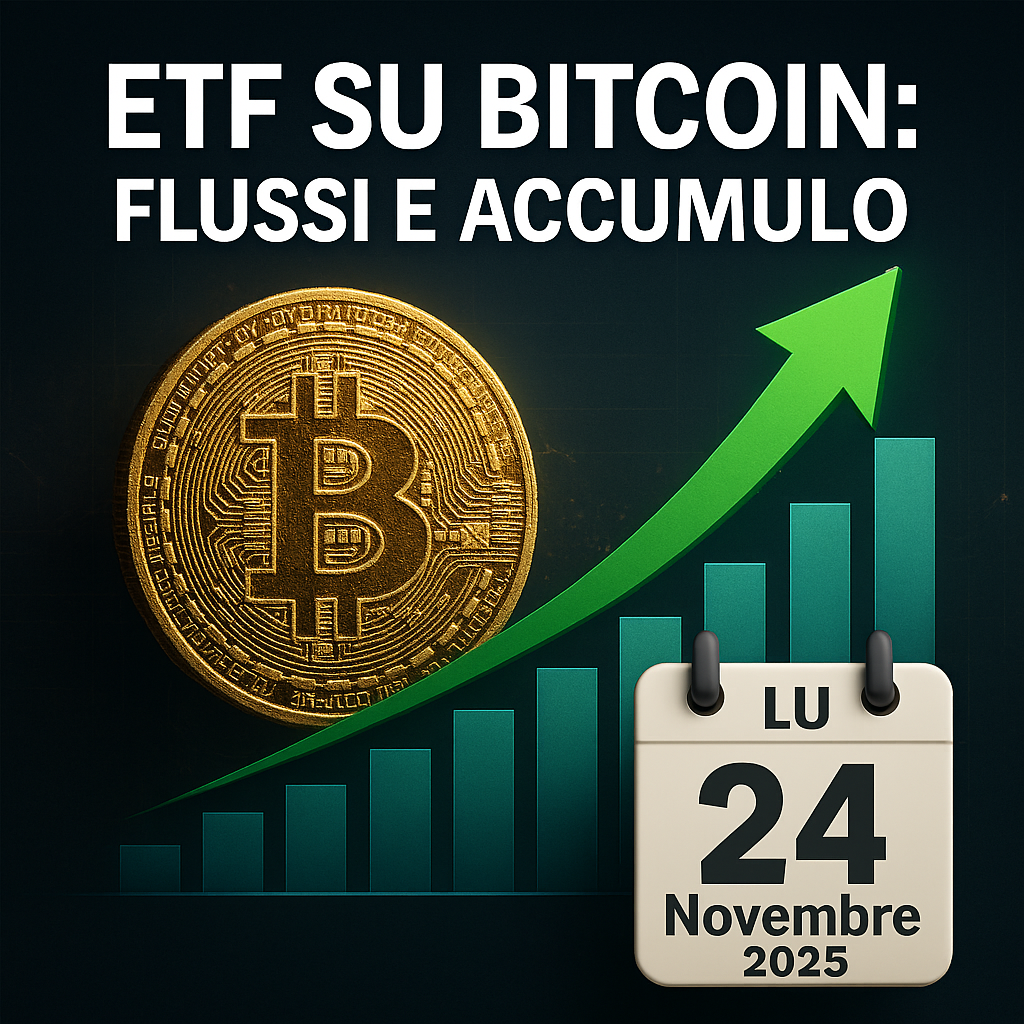 ETF su Bitcoin: cosa ci dicono i flussi su quando il prezzo potrebbe iniziare a salire