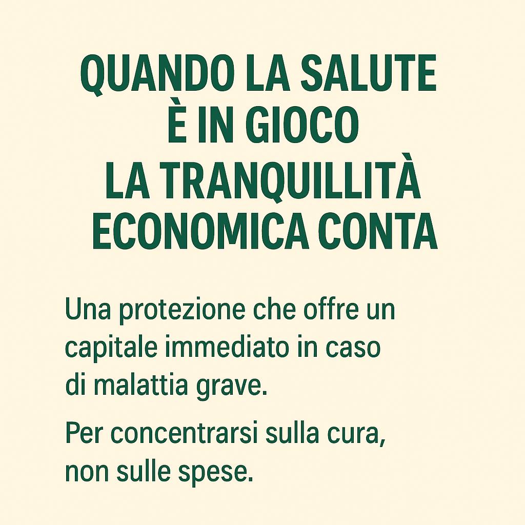 Malattie gravi: proteggi il tuo futuro economico