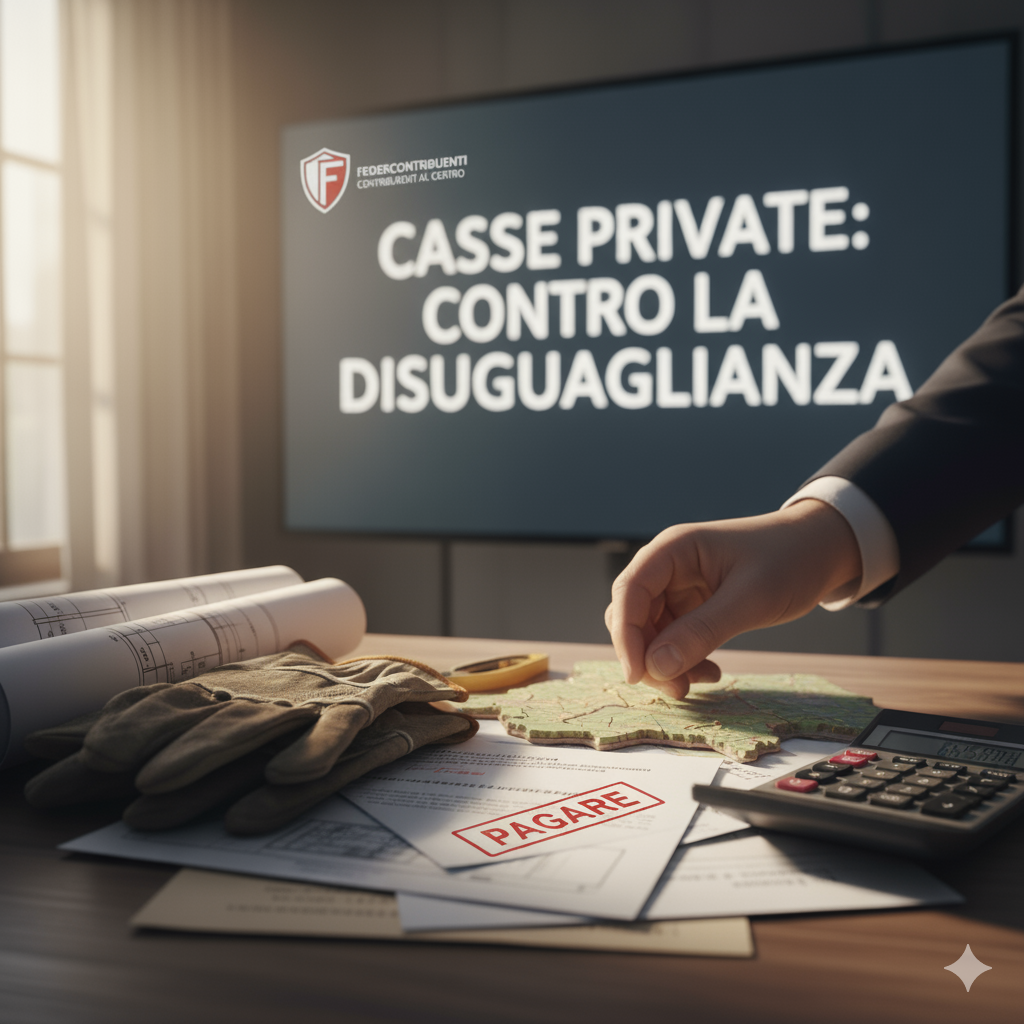 Casse Private: Federcontribuenti lancia il Dipartimento CIPAG contro la Disuguaglianza Contributiva