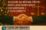 Auguri di Buone Feste: non lasciamo solo chi difende i tuoi diritti