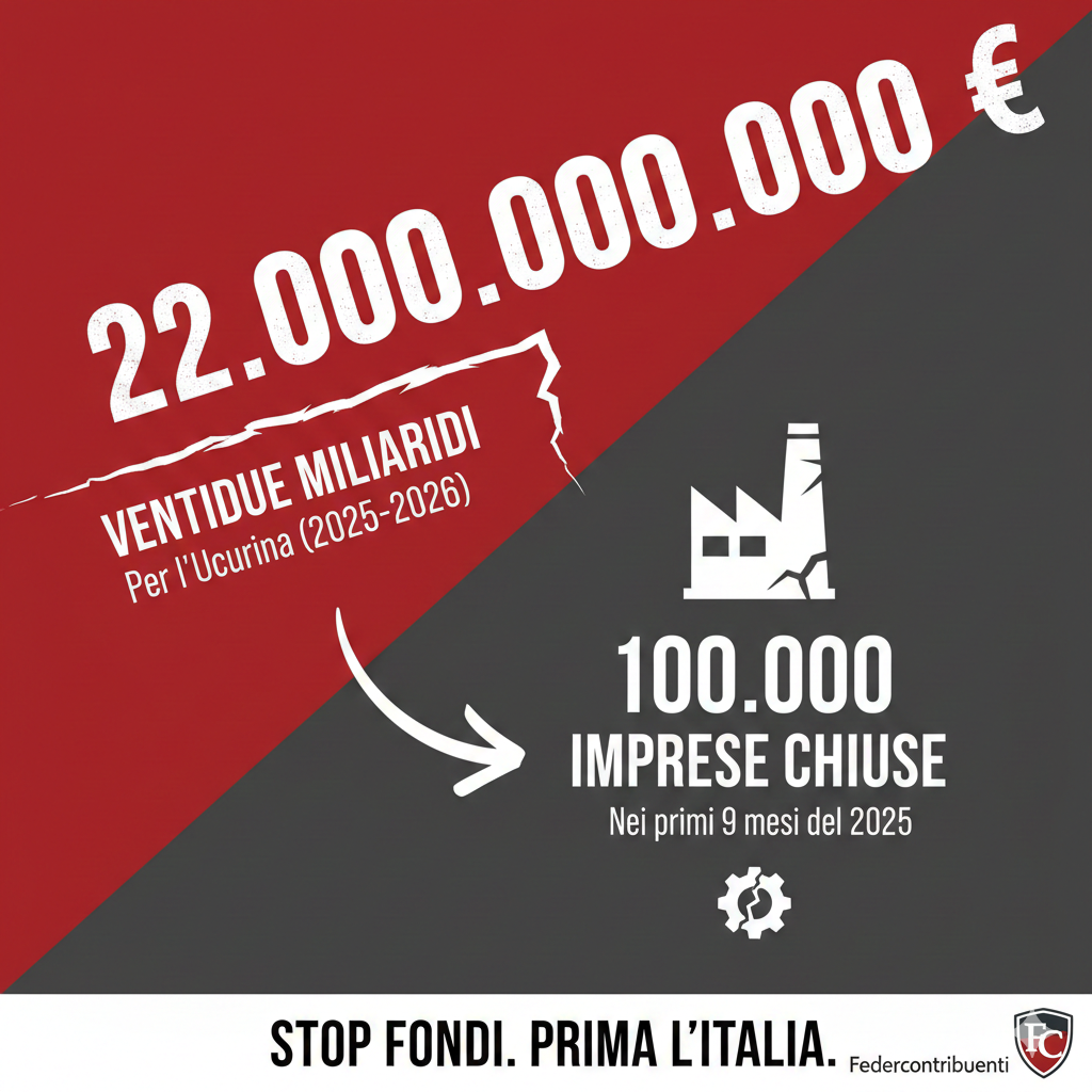 Appello Urgente al Governo: Stop ai Miliardi per l'Ucraina, Prima la Dignità Sociale ed Economica degli Italiani! 