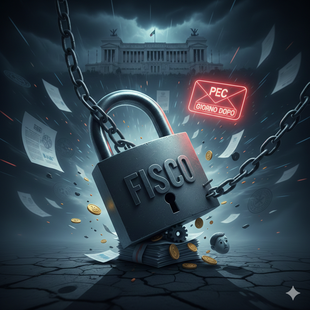 Fisco: Pignoramenti Senza Preavviso Sui Conti Aziendali, sterminio delle imprese