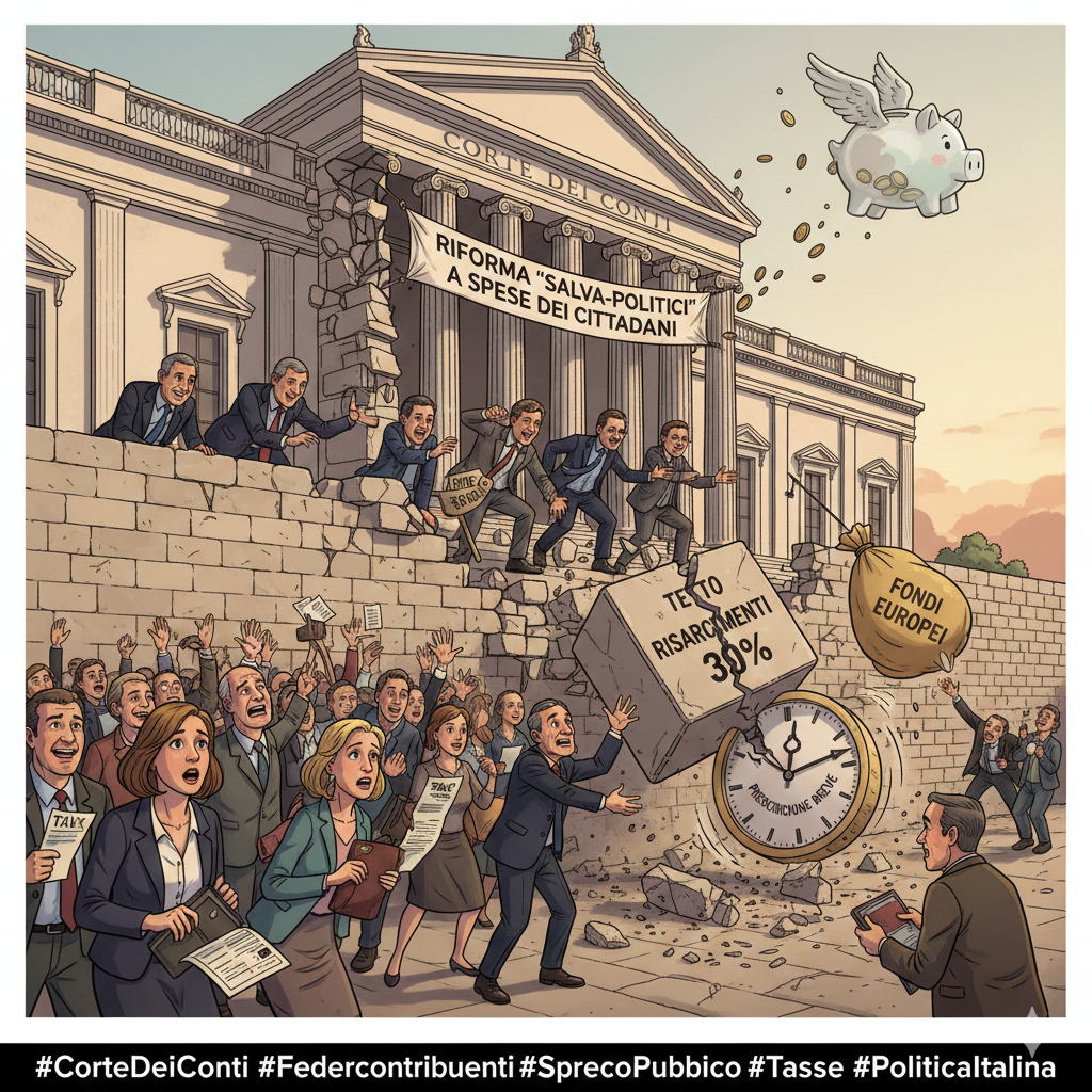 Corte dei Conti: una riforma “salva-politici” a spese dei cittadini