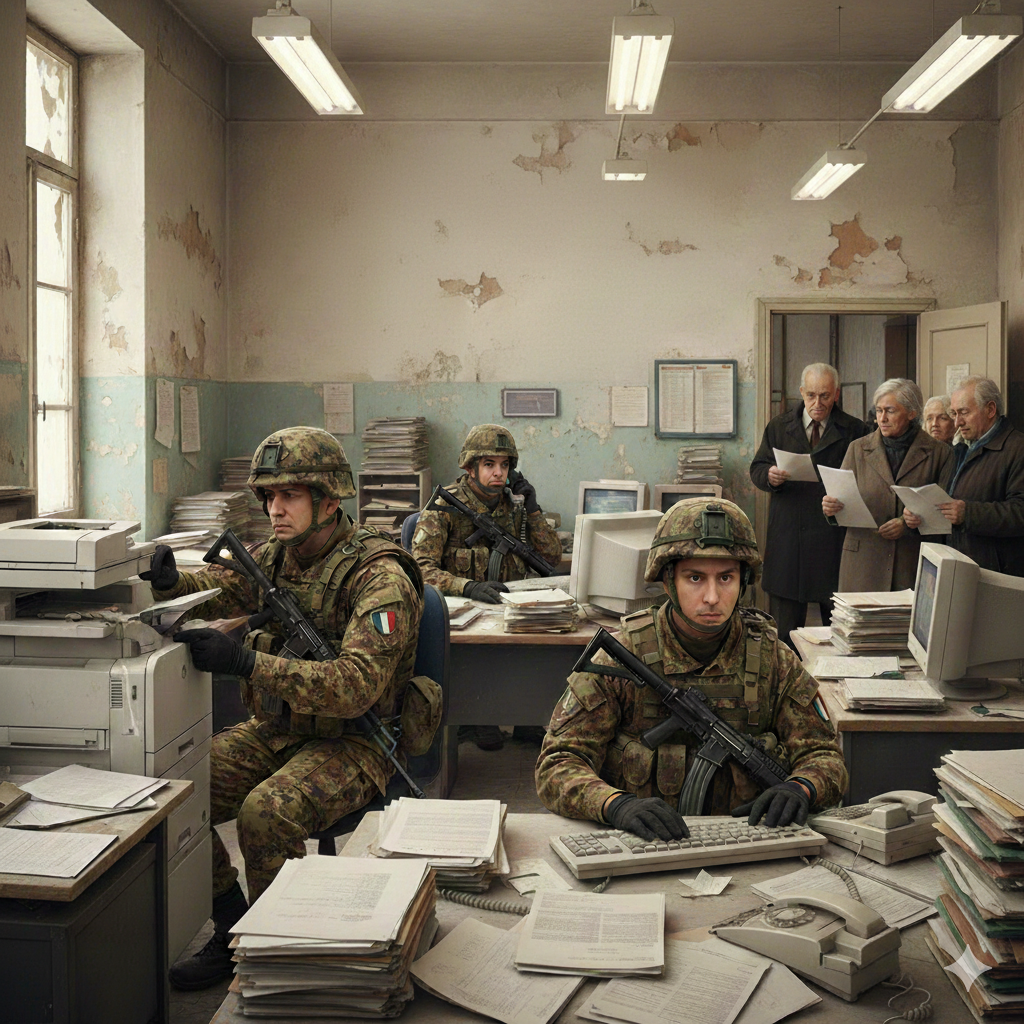 CON ARRUOLAMENTO MILITARI IN COMUNE, LA CITTA' DI CIAMPINO SI INDEBOLISCE ISTITUZIONALMENTE