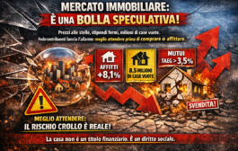 Immobiliare: il mercato è una bolla speculativa, meglio attendere prima di comprare o affittare
