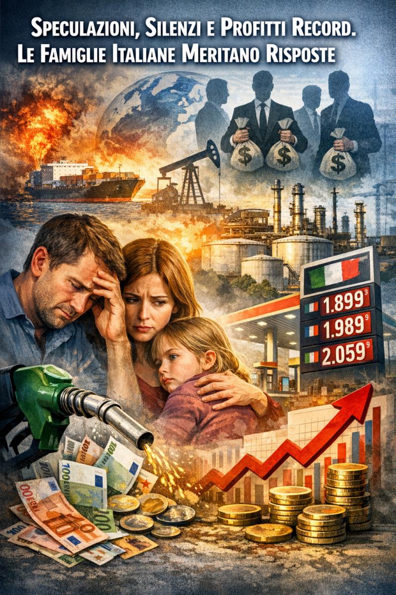 Caro-carburanti: Federcontribuenti: “Speculazioni, silenzi e profitti record. Le famiglie italiane meritano risposte”