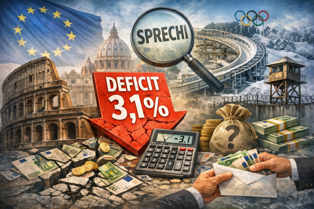 Deficit al 3,1%: Federcontribuenti, conti fuori parametro tra sprechi e opacita'