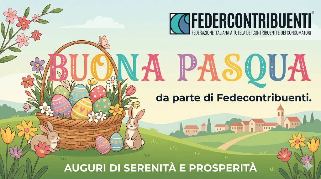 Buona Pasqua da Federcontribuenti