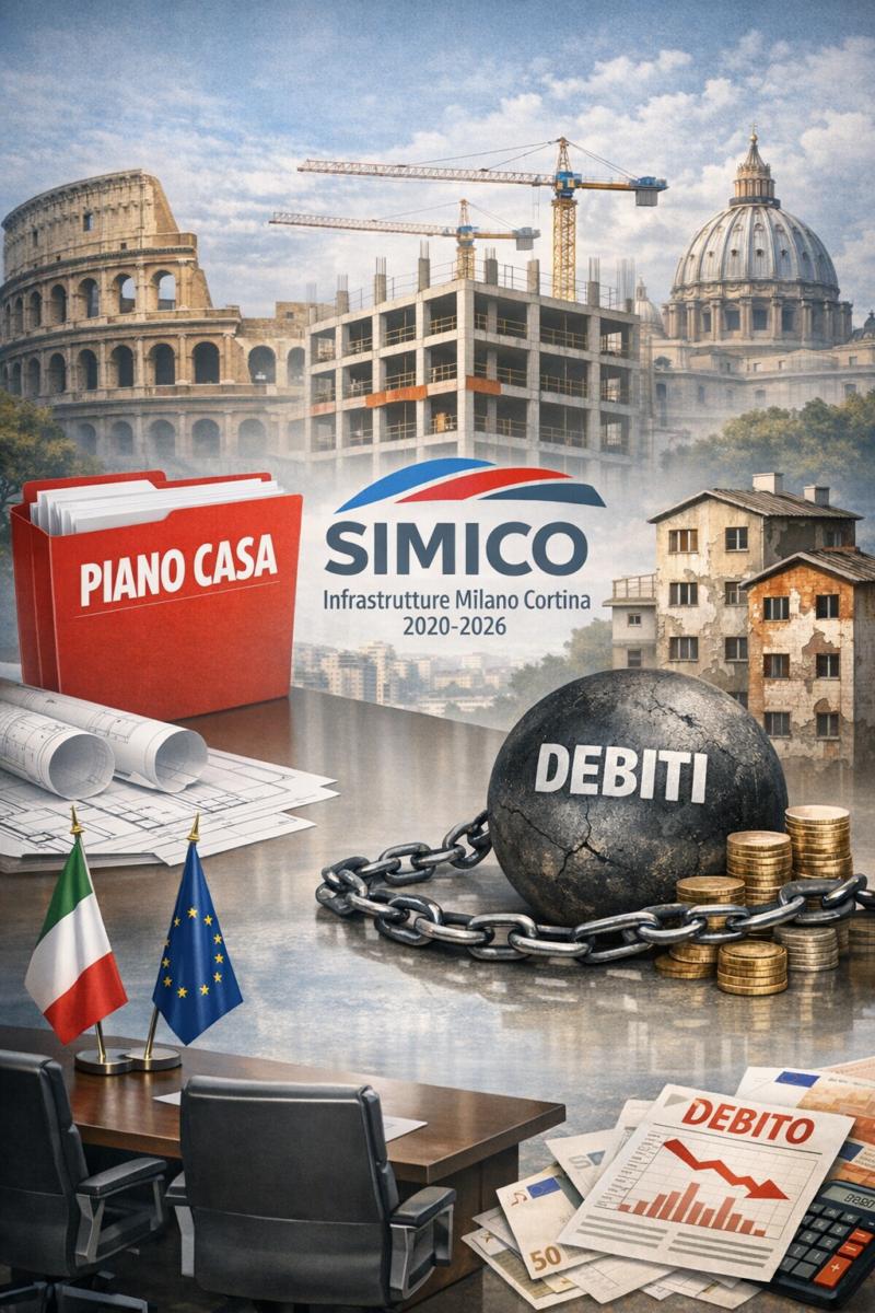 Piano casa: grave errore affidare un ruolo centrale a una società già fortemente indebitata