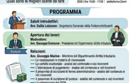  Invito al Webinar: Strategie difensive e operative in materia di riscossione