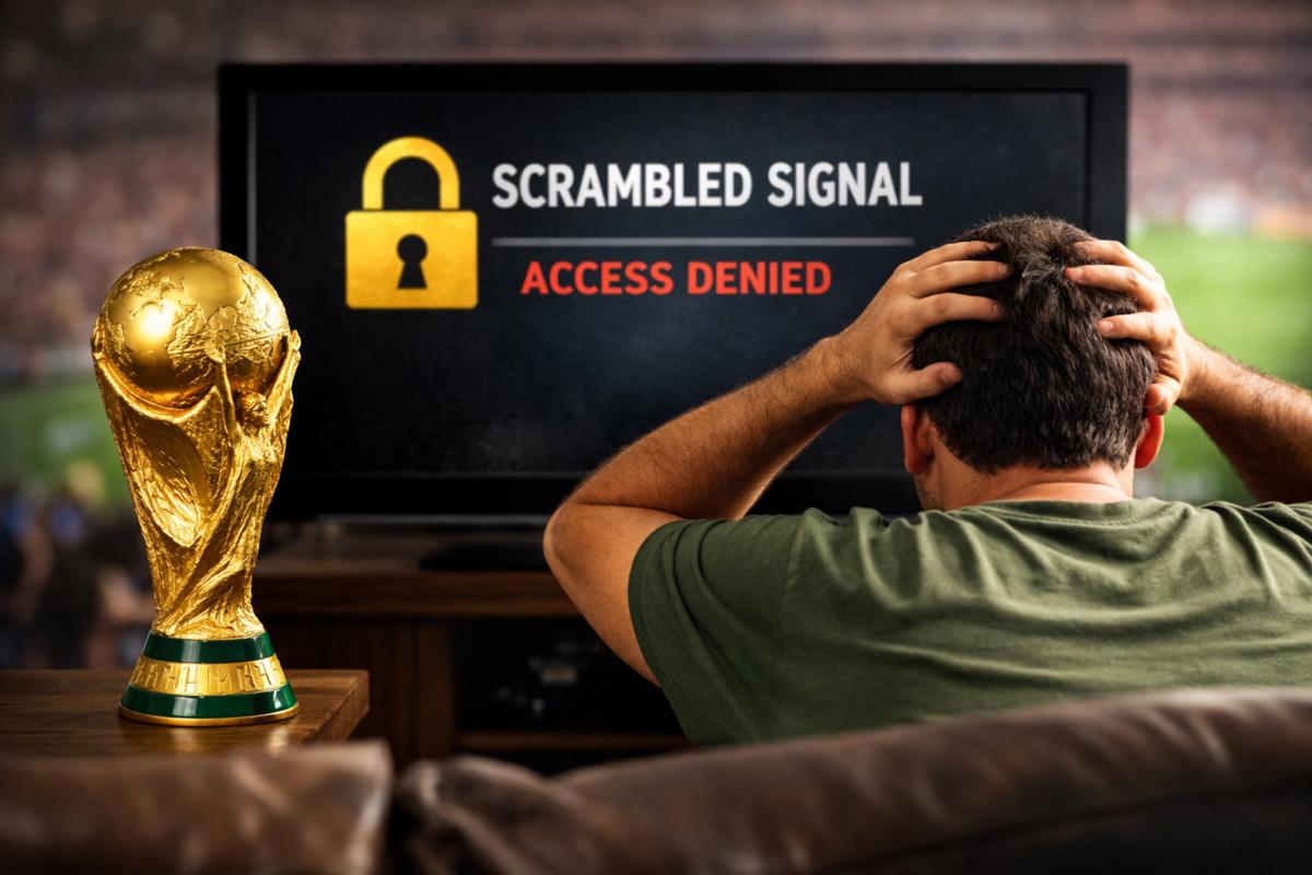 Mondiali di calcio: i contribuenti pagano il canone ma non possono seguire in chiaro l’intero torneo