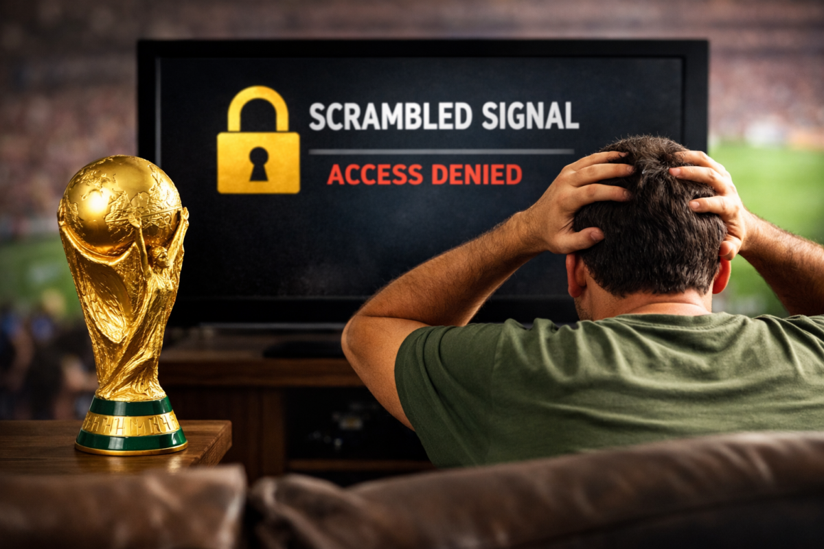 Mondiali di calcio: i contribuenti pagano il canone ma non possono seguire in chiaro l’intero torneo