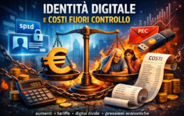 IDENTITÀ DIGITALI: COSTI FUORI CONTROLLO, SPID, PEC E FIRME DIGITALI DIVENTANO UN SALASSO PER CITTADINI E IMPRESE