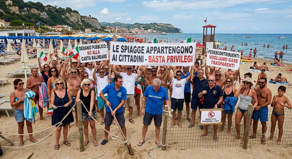 Concessioni balneari, Federcontribuenti alzo il tiro: 