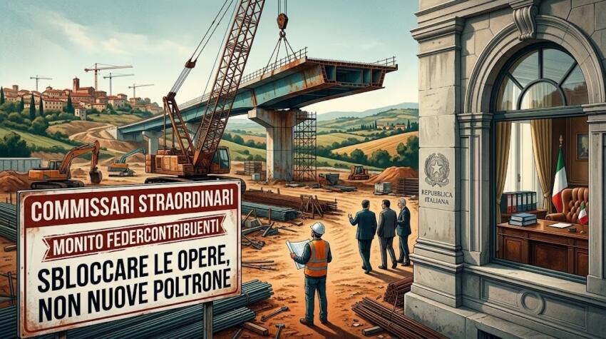 Commissari straordinari, l'allarme di Federcontribuenti: 