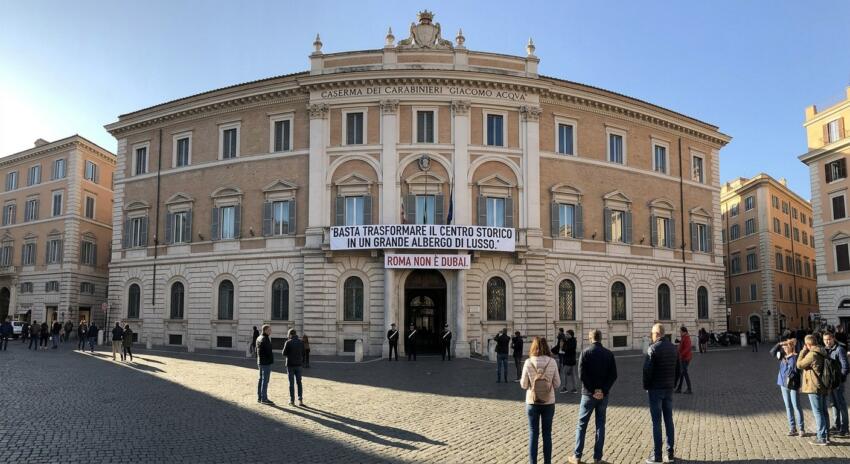 Federcontribuenti Roma: “Basta trasformare il centro storico in un grande albergo di lusso. Roma non è Dubai”