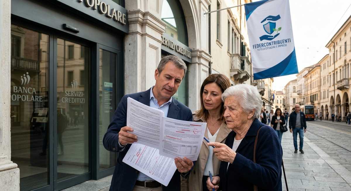 Banche: mille irregolarità nei contratti di credito. Federcontribuenti lancia la mobilitazione nazionale